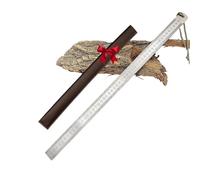 Heavy Duty Ruler, Heavys Duty Rulers Unit With of Measurement: Inch & Cm, 20" 50cm Stainless Steel Meter Stick for Architects, Draftsman, and Engineers (Heavy Ruler)