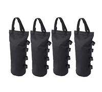 Heavy Duty Sandbag Canopy Weights | 4pcs 600D Oxford Cloth Weight Bags with Quick - Release Buckles | Sand/Rock/Mud Fillable for Pop Up Tent/Outdoor Events/Beach