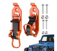 Heavy Duty Shovel Holder Bracket Set, Quick Release Wall Mount Tool Rack System, Metal Storage Clamp Kit for Truck RV Van Tractor Garden Garage Utility Organization Use 7.09x2.48x1.26 inches