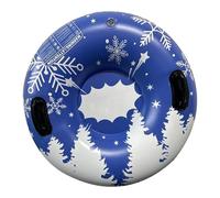 Heavy Duty Snow Tubes for Sledding, Inflatable Snow Tube for Kids