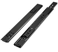 Heavy Duty Soft Close Cassetto Slides - 150 mm (15,2 cm) Cuscinetti a sfera Full Extension Guide Guide Binario di montaggio laterale - 1 coppia finitura argento per un funzionamento regolare