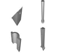 Heavy Duty Spool Holder for 2020/Tronxy X3 3D Printer with Space-Saving Design