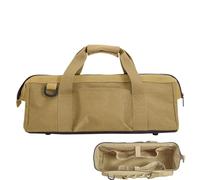 Heavy Duty Stake Bag, Large Capacity Tent Peg Organizer, 15.75x5.91 Inches Storage with Handle, Oxford PVC Tool Bag, Camping Gear with Practical Design, Outdoor Organizer for Hiking Climbing