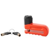 Heavy Duty Strong Motorbike Motorcycle Safety Chain Disc Lock 10 mm Orange