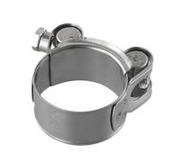 Heavy Duty T-Bolt Stainless Steel Hose Mlamps 17-43 mm, High Pressure Vent Type Mlamps Assortment Kit for Turbo, Exhaust, Industrial & Automotive Piping (29-31 mm)