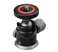 Heavy Duty Testa A Sfera In Alluminio 360 Gradi Panning Camera Mount Con 1/4 Vite Per DSLR Smartphone Capacità 7 Lbs Adattatore Sfera Fotocamera Capacità