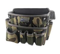 Heavy Duty Tool Bag Dad, Sturdy Tool Storage Solution, Multi-Pocket Waist Tool Box Organizer Case, Wide Mouth Tool Carrier for Mechanic, Electrician and Projects