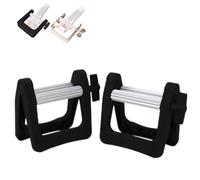Heavy Duty Toothpaste Roller, Aluminum Toothpaste Roller Dispenser, Multi-Purpose Tube Squeezer Tool for Cosmetics, Paint, Hair Dye & Adhesive, Ergonomic Squeezer with Non-Slip Grip (2 PCS Black)