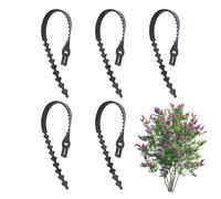 Heavy Duty Tree Straps, Flessibile Piante Twist Ties, Reusable Shrub Tying System, Adjustable Plant Training Tool, Sturdy and Strong Design, 5 Pack, Ideale per il giardino, Farm
