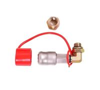 Heavy Duty Truck Air Intake Valve - 90° Lockable Brass Elbow