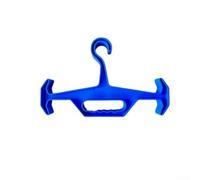 Heavy Duty Vest Hanger, design I-Beam in plastica ad alto impatto per zaini e mute subacquee, manico reversibile con inserti antiscivolo sulle spalle (blu)
