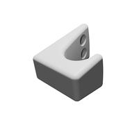 Heavy Duty Wall Hook for Backpack Wood Surface Mount with #6 Screw