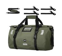 Heavy-Duty Waterproof Bag, Motorcycle Travel Gear, Waterproof Saddle Bags, Boating Travel Backpack, Portable Motorcycle Gear with Reflective Strips for Camping, Boating