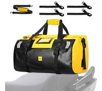 Heavy-Duty Waterproof Bag, Motorcycle Travel Gear, Waterproof Saddle Bags, Boating Travel Backpack, Portable Motorcycle Gear with Reflective Strips for Camping, Boating