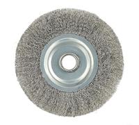 Heavy Duty Wire Wheel Brush 5 125 mm, in acciaio inox, per smerigliatrice da banco rimozione ruggine
