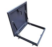 Heavy Duty zincato tetto botola - Copertura personalizzabile per lucernario mansardato per un accesso sicuro sul tetto e protezione della testa di pozzo