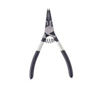 Heavy Dutys - Pinze per anelli a scatto con clip di fissaggio per interni ed esterni, strumento di rimozione per anelli di sicurezza, design assistito a molla, pinze professionali dritte e piegate