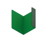 Heavy Play Ranger Green and Druid Green ETB Playmat