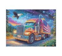 Heavy Truck Night Scene Puzzle 500 Pezzi Multicolore Paesaggi Classici Rompicapo Sfida Difficile Impossibile Giochi Da Tavolo Familiare Regalo Natale 500 PCS