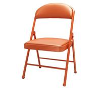 HeavyDu Folding Chair with Backrest - Padded Steel Supports 440 lbs No Assembly Required Easy Storage Ideal for Home Office & Indoor Use - Comfortable &