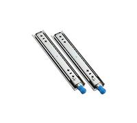 HeavyDutyDrawer - Guide scorrevoli da 250 mm con blocco, estensione completa, con cuscinetti a sfera, per mobili, camion, camper, scaffali, 110 cm