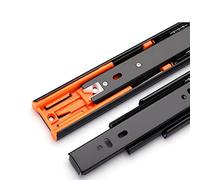 HeavyDutyDrawer - Guide telescopiche robuste per un funzionamento fluido dei cassetti, estensione completa, capacità 45 kg, 500 mm