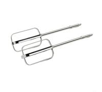 HEBEOT 2 fruste per frullatore manuale in acciaio , accessori per frullino per uova portatili per Kenwood ( bastoncini* 2)