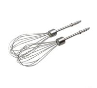 HEBEOT 2 fruste per frullatore manuale in acciaio , accessori per sbattere le uova portatili per KENWOOD (12 vergelle*)