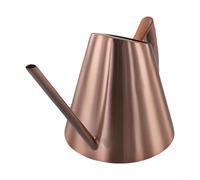HEBEOT Annaffiatoio in acciaio inox con beccuccio lungo, annaffiatoio per piante da interno ed esterno con un design sottile per gli appassionati di piante (rame da 400 ml)