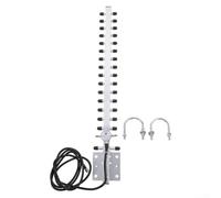 HEBEOT Antenna WiFi direzionale per antenna YAGI ad alto guadagno direzionale per YAGI Antenna 2.4GHz per YAGI WiFi Antenna 25DBi Segnale direzionale esterno per router wireless 19.65X3.14X1.57