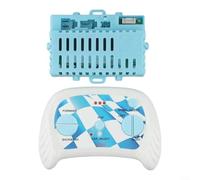 HEBEOT Bambini Auto Elettrica Controller, Trasmettitore E 24V 5 Pin Control Box Ricevitore, Blu - Dente Telecomando E Ricevitore