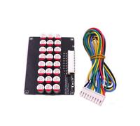 HEBEOT Batteria al litio 8S Active Balancer Condensatore Board, Equalizzatore Attivo Condensatore Equalizzatore Equalizzatore Per Lifepo4 Pacchi Batteria Equalizzazione Tensione 91 * 70 * 16mm