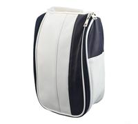 HEBEOT Borsa porta scarpe da golf, borsa per scarpe da golf, custodia impermeabile e antipolvere in PU con maniglia per il trasporto facile, 36 x 24 x 6 cm, Come da immagine