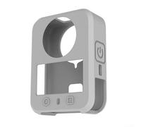 HEBEOT Custodia protettiva in silicone per fotocamera DJI Osmo per 360, antigraffio, protezione contro le cadute, accessori per fotocamera OSMO 360 (grigio)