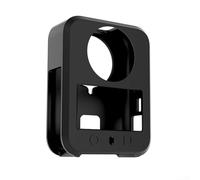HEBEOT Custodia protettiva in silicone per fotocamera DJI per OSMO per 360, antigraffio, protezione contro le cadute, accessori per fotocamera OSMO 360 (nero)