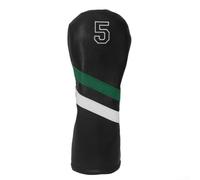HEBEOT Driver Fairway Woods for Hybrid Headcovers Double Elastic Band Design Secure Fit Easy Insert Remove Soft Lining Club Protection Intercambiabile Numero Tag (n° 5)