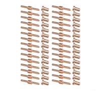 HEBEOT Kit di 60 pezzi di materiali di consumo per taglierina al plasma per torcia da taglio PT-31 LG-40, include 30 elettrodi in rame e 30 ugelli in rame, 40 A, adatto per taglio di metalli fino a 12