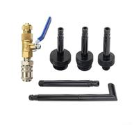 HEBEOT Kit manuale adattatore di riempimento trasmissione automatica Distributore in metallo Valvola a sfera in rame compatibile con 722.9 09G 01J ATF con distribuzione
