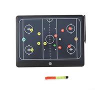 HEBEOT Lavagna magnetica con display LCD per strategie di calcio, con pennarelli e penna, per calcio, basket, badminton, hockey su ghiaccio, pallamano, pallavolo (hockey su ghiaccio)