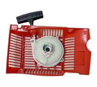 HEBEOT Motorino di avviamento a strappo compatibile con motore per motosega H61 HUS262 HUS272XP, arancione (A)