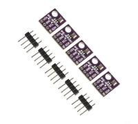 HEBEOT Per BME280 Modulo Sensore 5V Temperatura Umidità Digitale Sensore di Pressione Atmosferica I2C SPIInterface 13X10mm Viola ABS Dimensioni Compatte GY-BME280BMP280Compatibile Arduino (5V)