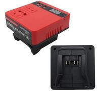 HEBEOT Progettazione astuta dell'invertitore della batteria al litio, tensione di ingresso doppia e monitoraggio in tempo reale a 220V con carica USB (c)