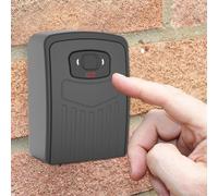 HEBEOT Smart Key Box Cassaforte con riconoscimento delle impronte digitali, per integrazione Tuya app, accesso multiplo utente, resistente alle intemperie, cassaforte elettronica per chiavi per uso