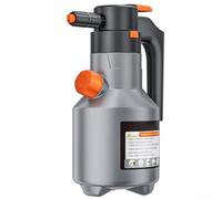 HEBEOT Spruzzatore elettrico portatile a schiuma per lavaggio auto ricaricabile pentola pressurizzata liquido per lavaggio auto pneumatico per varie soluzioni di pulizia 20 * 30 cm (grigio)