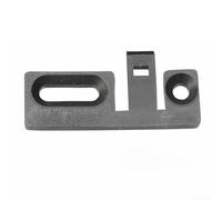 HEBEOT Versatile adattatore per montaggio luce fotocamera bicicletta supporto staffa anteriore sicura angolo regolabile costruzione robusta design leggero per accessori da ciclismo nero (D)