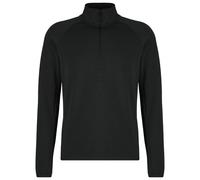 Heber Peak - MerinoBlend SaplingHe. Half Zip - Maglione M nero
