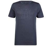 Heber Peak - MerinoMix150 PineconeHe. Logo T-Shirt - Maglia merino 5XL blu
