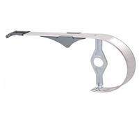 Hebie Paracatena per 44-48 Denti Regolabile Argento Lucido