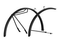 Hebie Alumee 62 Mm Mudguard Set Argento 26´´