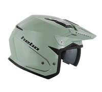 HEBO CASCO TRIAL ZONE 5 MONOCOLORE GREEN